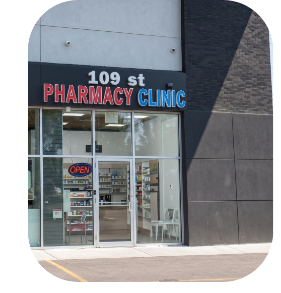 Gourlay's Clinic Pharmacy license document